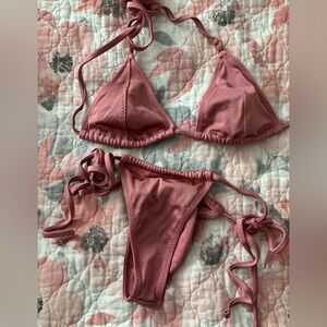 INAMORATA SWIMWEAR PINK BIKINI SET